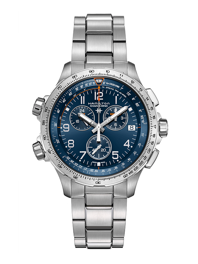 カーキ アビエーション エックスウィンド クロノ クォーツ GMT-画像1