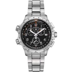 ハミルトン / カーキ アビエーション エックスウィンド クロノ クォーツ GMT　H77912135