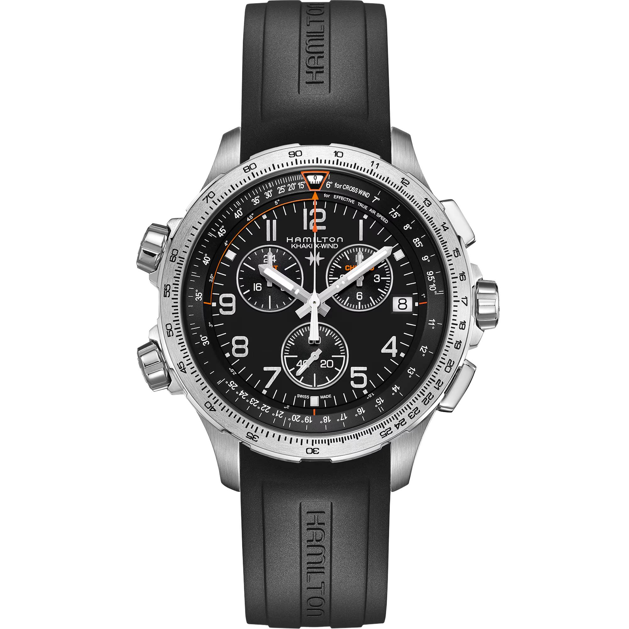ハミルトン カーキ アビエーション エックスウィンド クロノ クォーツ GMT　H77912335