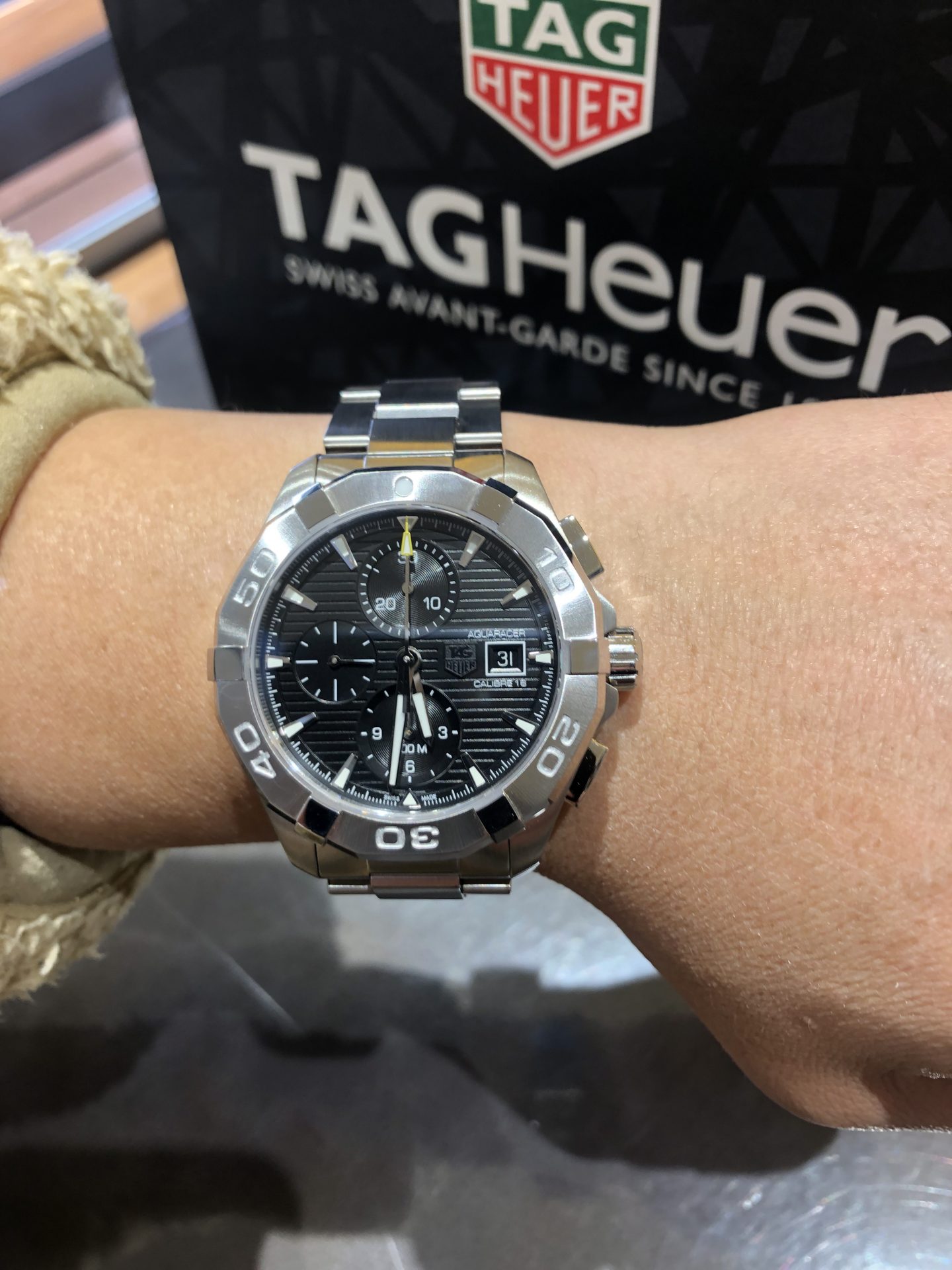 タグ・ホイヤーのお時計をお買い上げ頂きまして、有難うございます！ 画像1