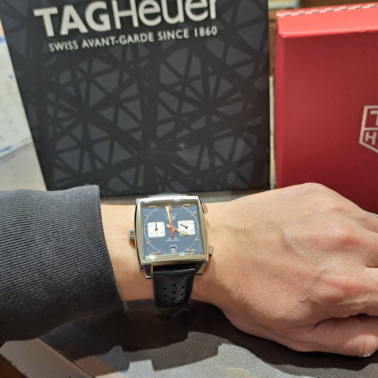 タグ・ホイヤーのお時計をお買い上げ頂きまして、有難うございます！ 画像1