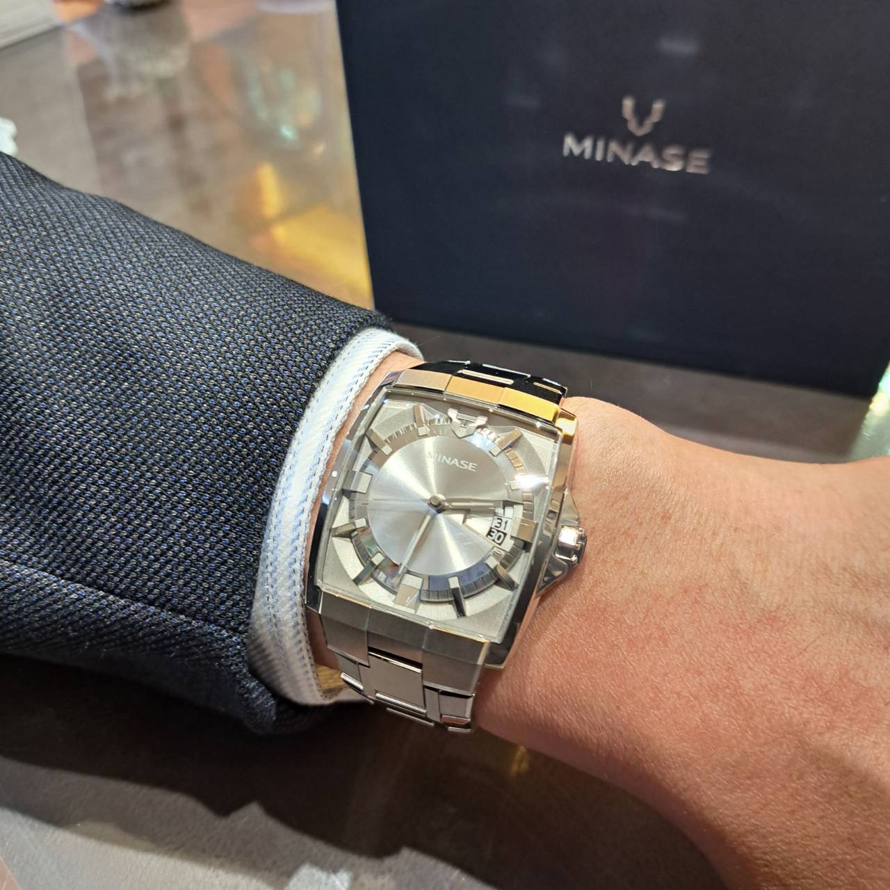 ミナセのお時計をお買い上げ頂きまして、有難うございます！ 画像2