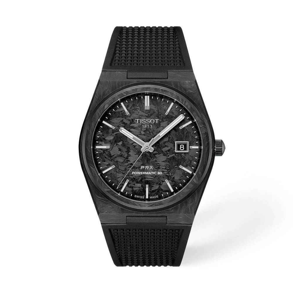 ティソ TISSOT PRX POWERMATIC 80 40mm CARBON