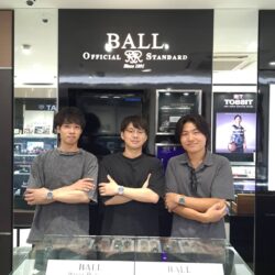 ボールウオッチのお時計をお買い上げ頂きまして、有難うございます！