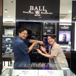 ボールウオッチのお時計をお買い上げ頂きまして、有難うございます！