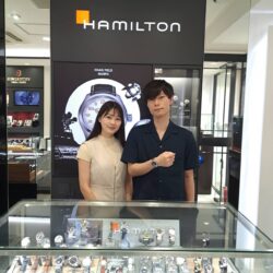 ハミルトンのお時計をお買い上げ頂きまして、有難うございます！