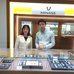 ミナセのお時計をお買い上げ頂きまして、有難うございます！