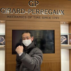 ジラール・ぺルゴのお時計をお買い上げ頂きまして、有難うございます！