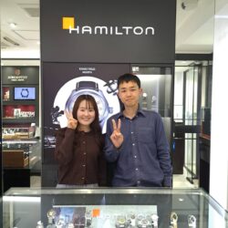 ハミルトンのお時計をお買い上げ頂きまして、有難うございます!