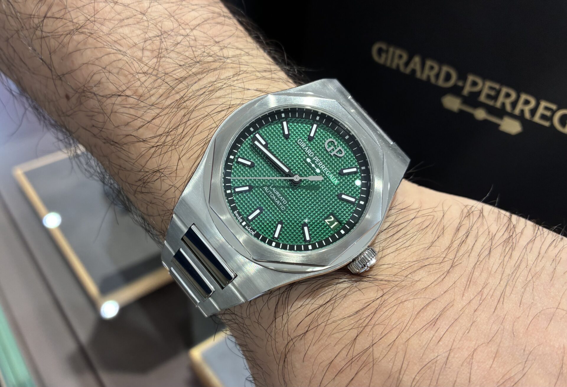 ジラール・ペルゴのお時計をお買い上げ頂きまして、有難うございます!-画像1