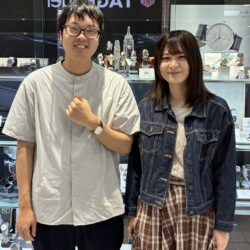 ユンハンスのお時計をお買い上げ頂きまして、有難うございます!