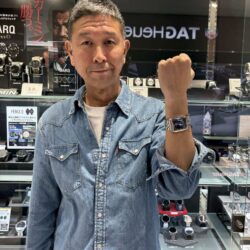 ミナセのお時計をお買い上げ頂きまして、有難うございます！