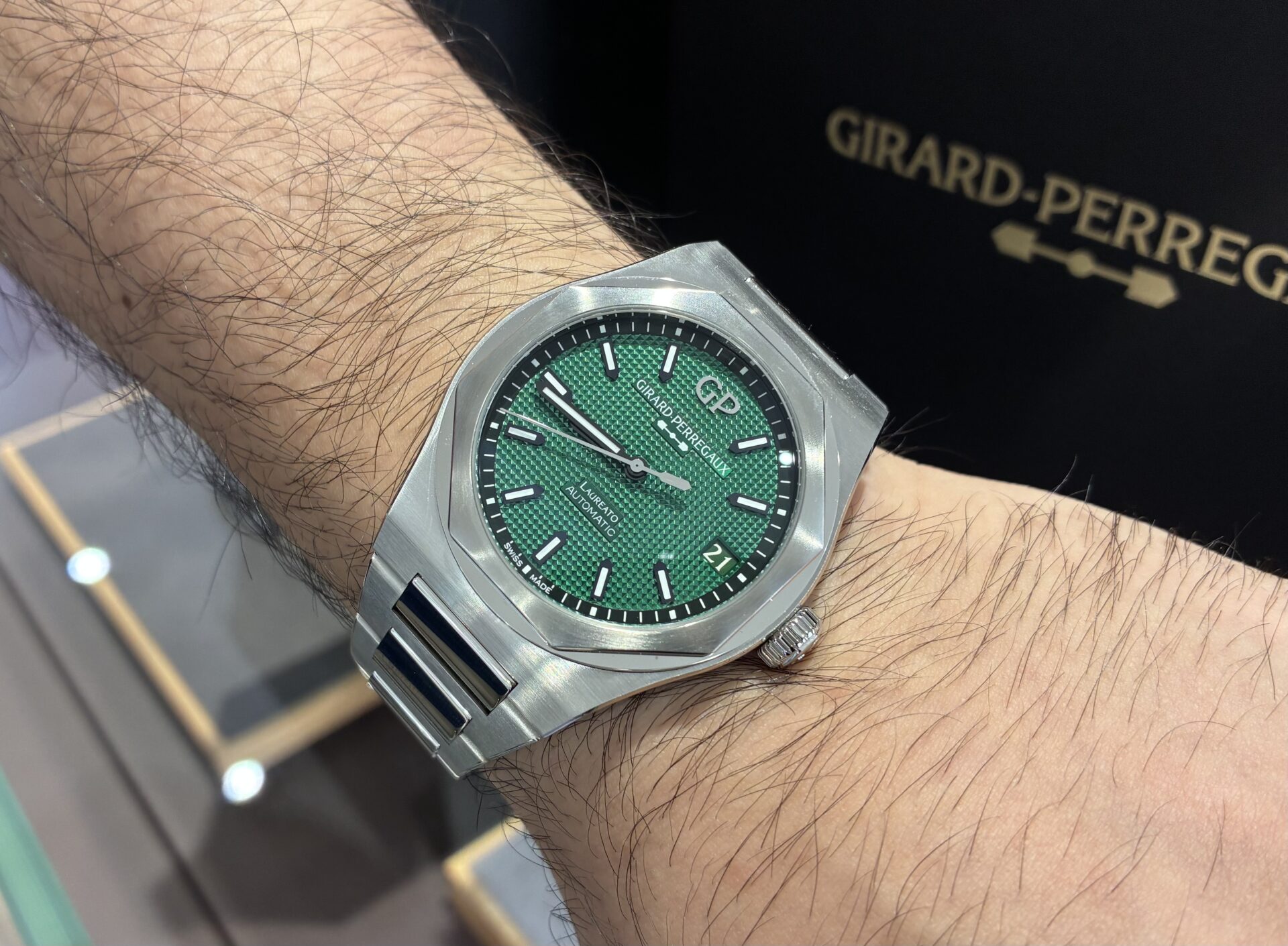 ジラール・ペルゴのお時計をお買い上げ頂きまして、有難うございます! 画像2