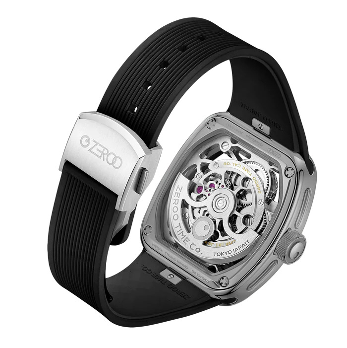 ZEROO T9-02 UFO FULL SKELETON AUTOMATIC TOURBILLON ZT009-02SSBK 画像2