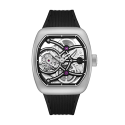 ゼロ / ZEROO T9-02 UFO FULL SKELETON AUTOMATIC TOURBILLON ZT009-02SSBK