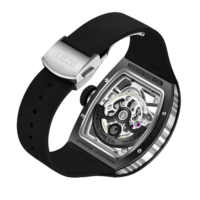 ZEROO T10 THE ARCHER FULL SKELETON AUTOMATIC TOURBILLON ZT010SBBK 画像2