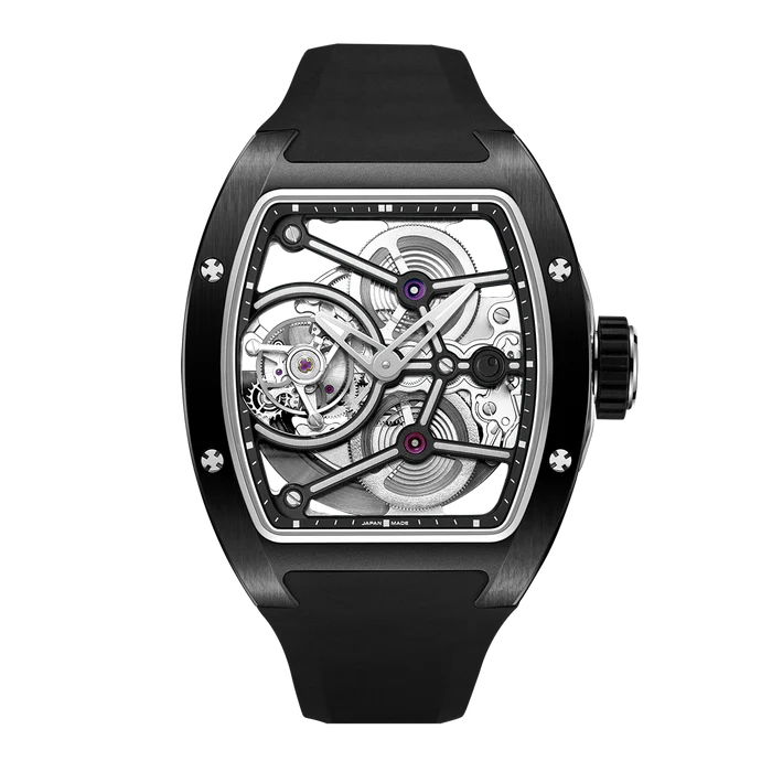ゼロ ZEROO T10 THE ARCHER FULL SKELETON AUTOMATIC TOURBILLON ZT010SBBK
