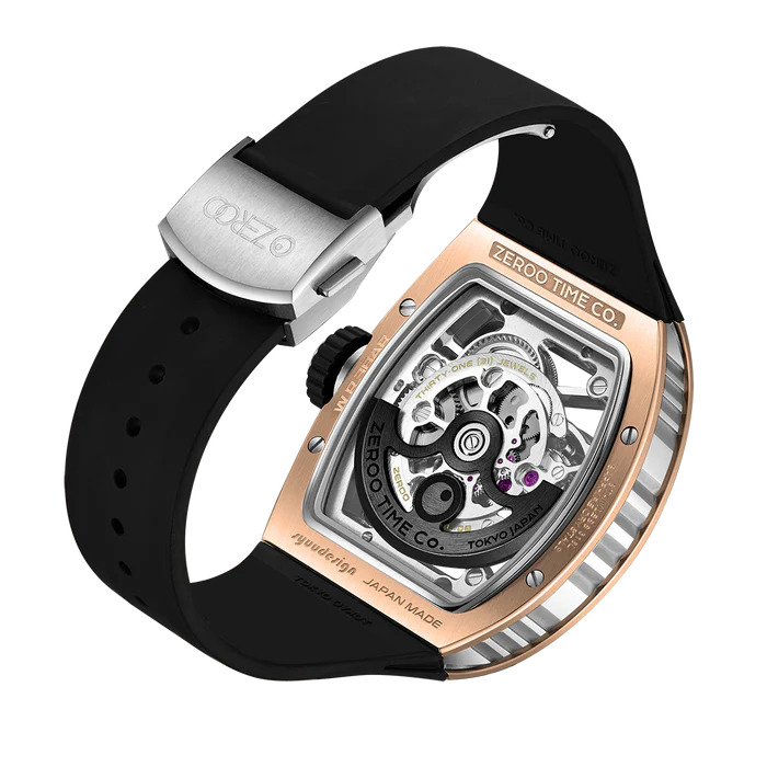 ZEROO T10 THE ARCHER FULL SKELETON AUTOMATIC TOURBILLON ZT010SRBK 画像2