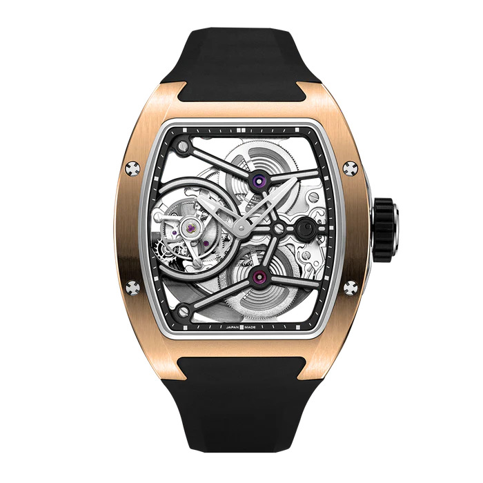 ゼロ ZEROO T10 THE ARCHER FULL SKELETON AUTOMATIC TOURBILLON ZT010SRBK