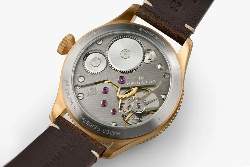 カーキ アビエーション パイロット パイオニア メカニカル 43mm H76709510 画像3