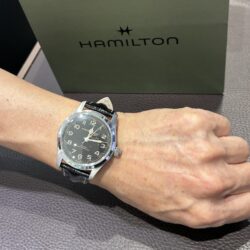 ハミルトンのお時計をお買い上げ頂きまして、有難うございます!