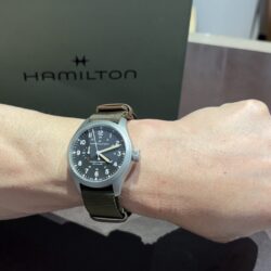 ハミルトンのお時計をお買い上げ頂きまして、有難うございます!