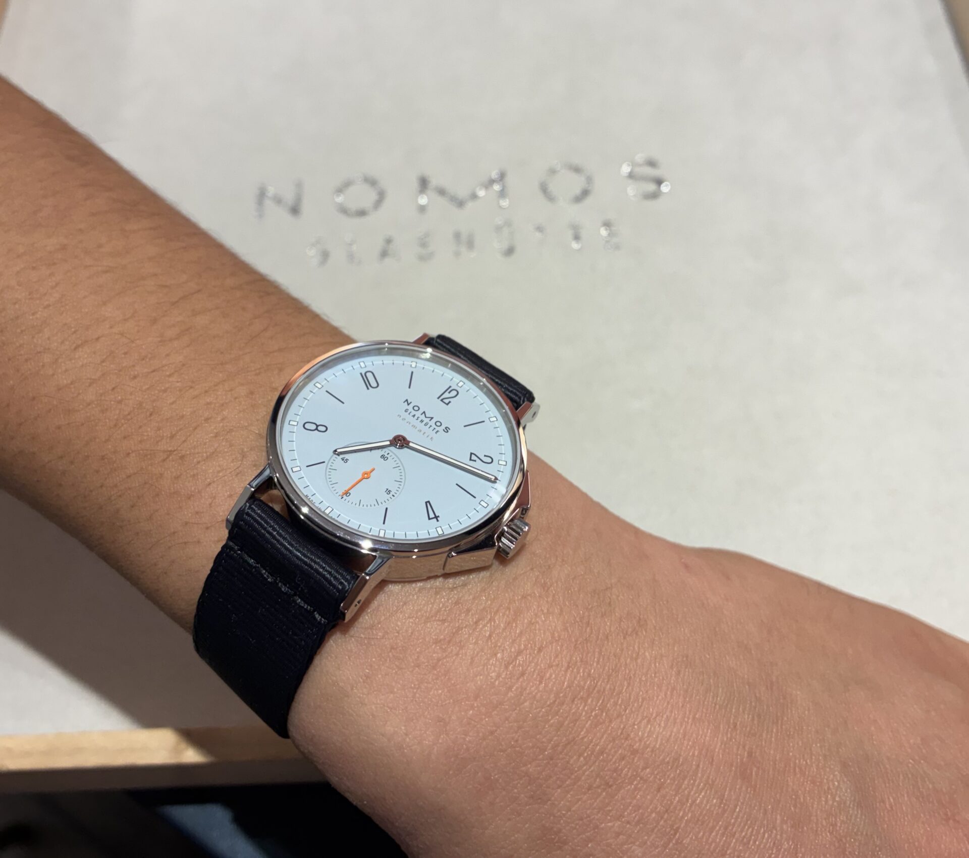 NOMOSのお時計をお買い上げ頂きまして、有難うございます！-画像1