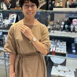 ユンハンスのお時計をお買い上げ頂きまして、有難うございます!